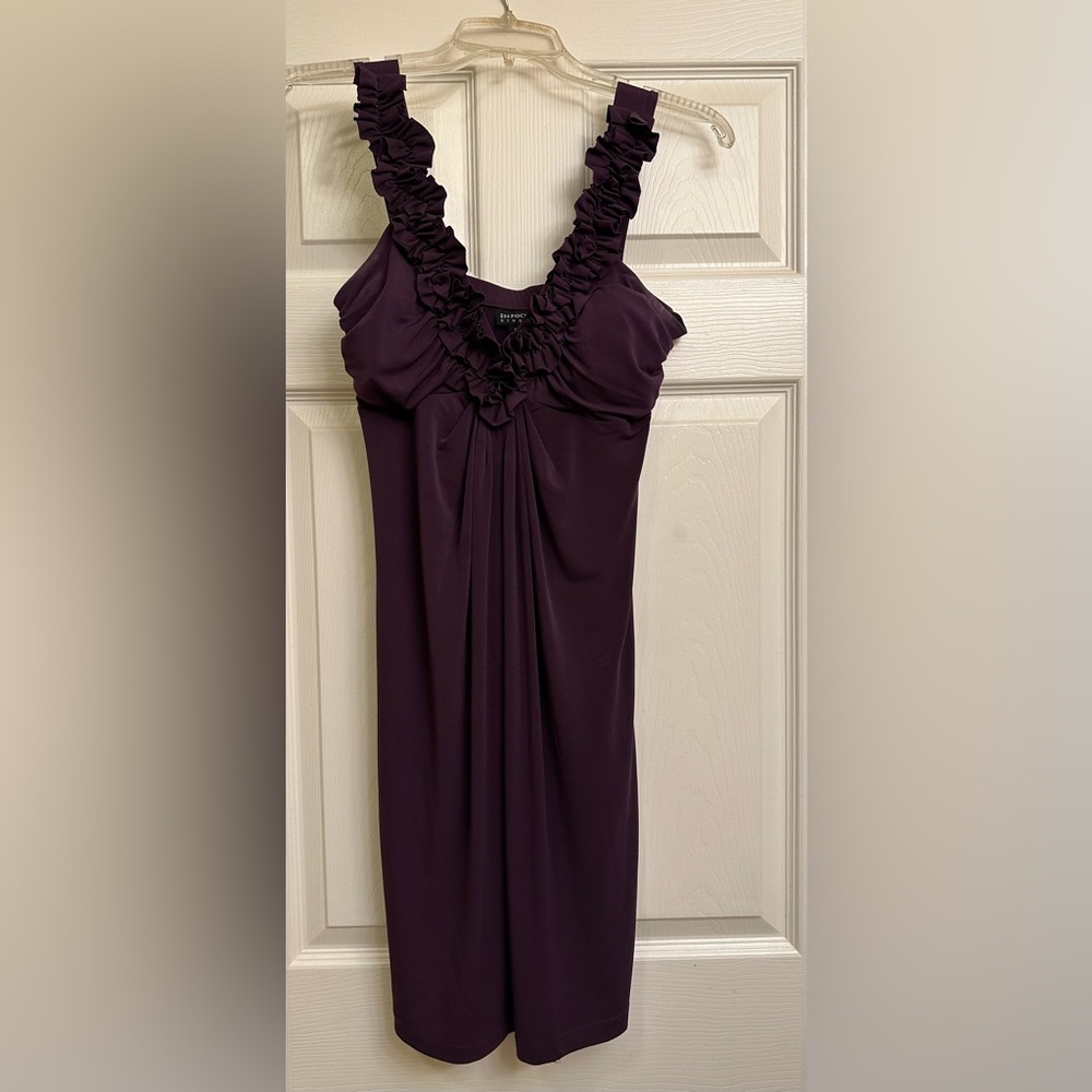 Super cute plum colored evening/party dress size 10